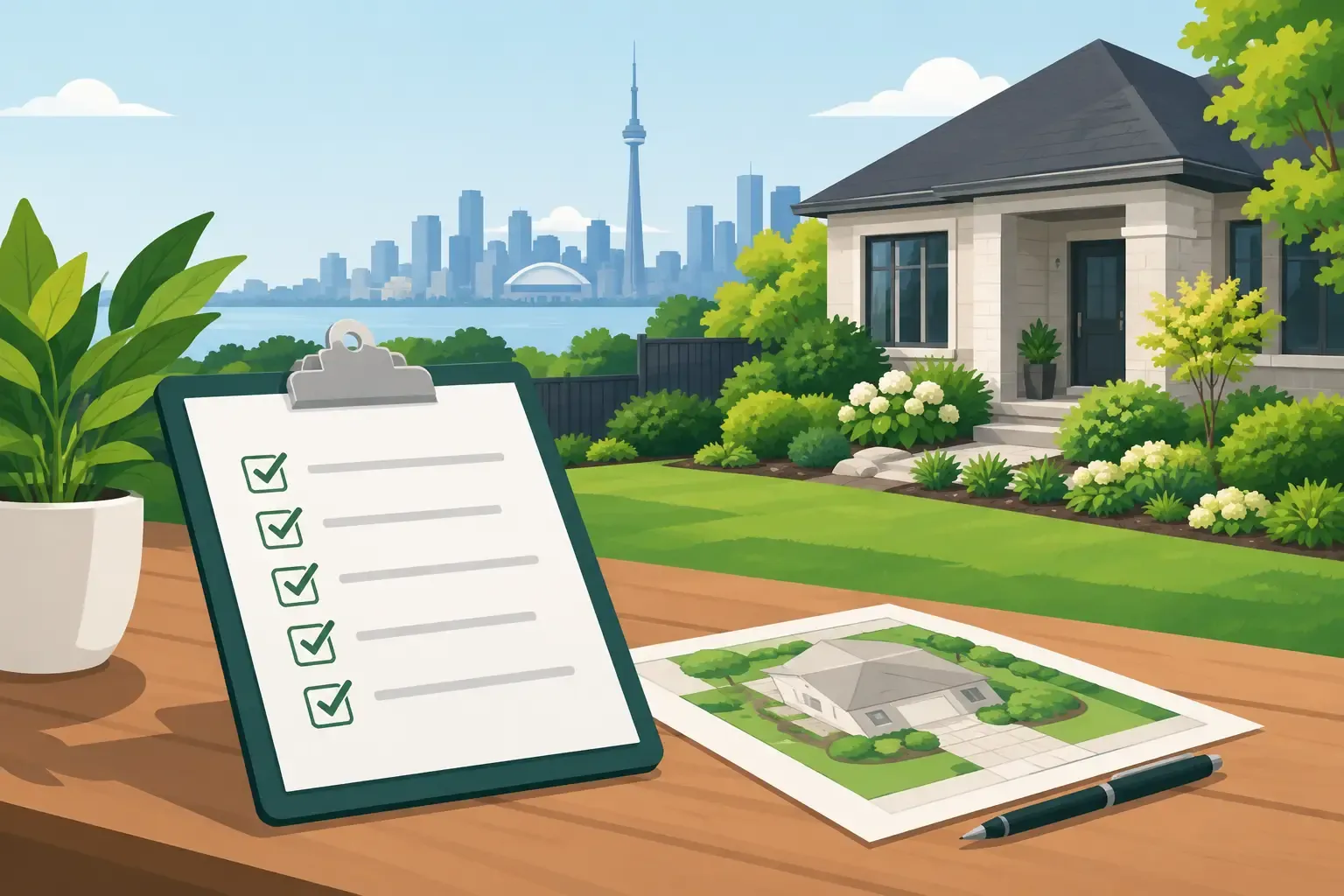 Landscaping quote checklist for GTA homeowners